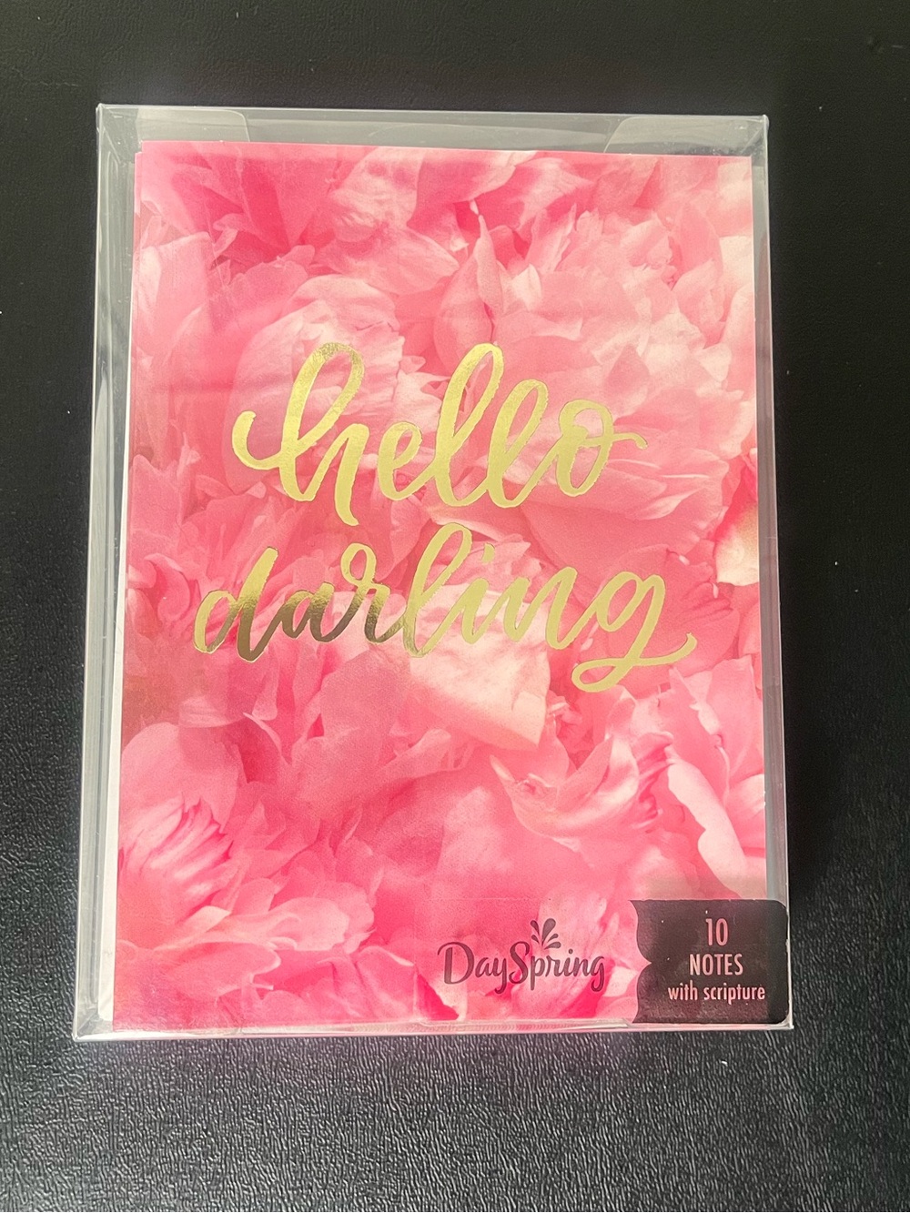DaySpring "Hello Darling" Pink Note Cards